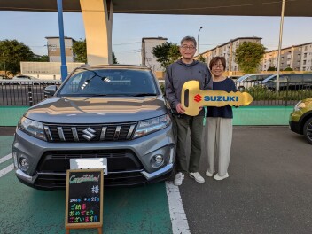 本日は納車おめでとうございます。